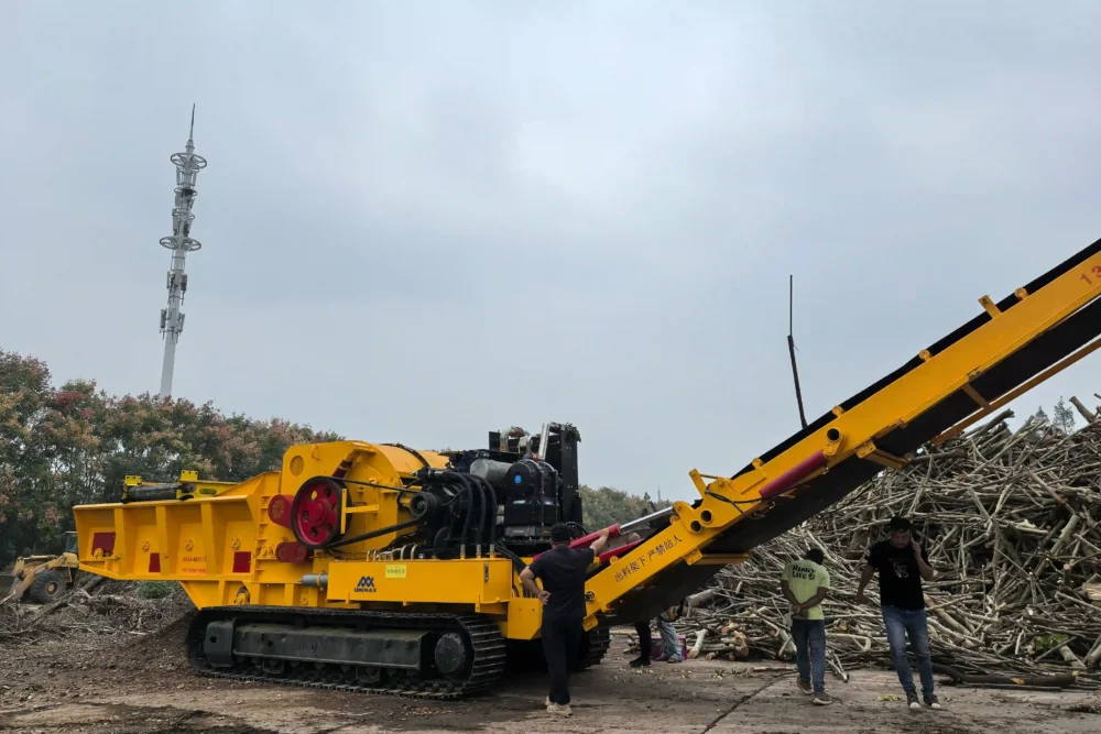 UH1600 Горизонтальный Измельчитель Древесины - изображение 8