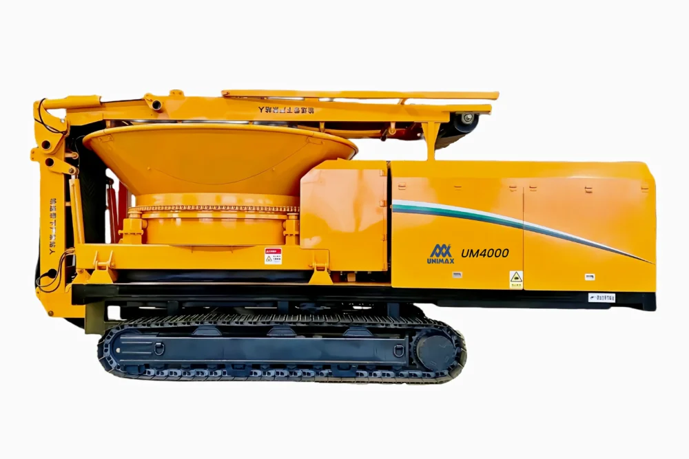 UM4000 Бункерный Измельчитель Древесины