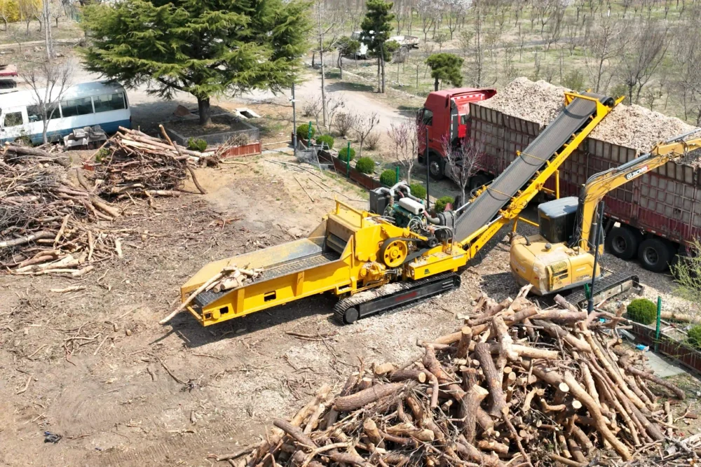 WDL1690 Горизонтальный Измельчитель Древесины - изображение 6